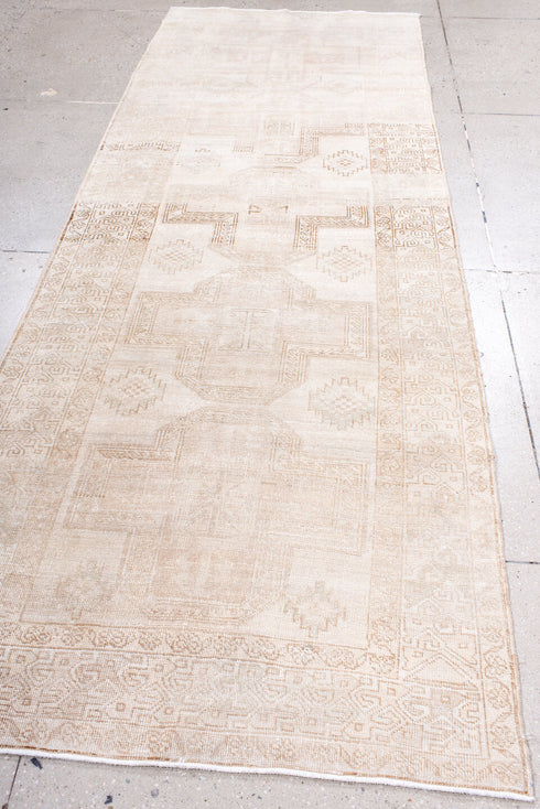 Antique Sarab Runner Rug (3' x 10')